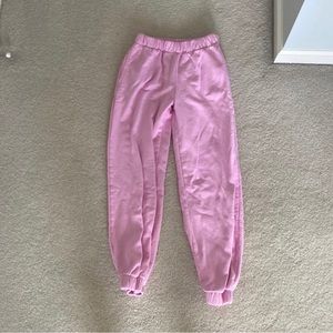 Brandy melville pink sweatpants